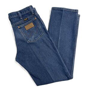 Wrangler Jeans Mens 32x32 Blue 936PWD Cowboy Cut Slim Fit Prewashed Indigo High